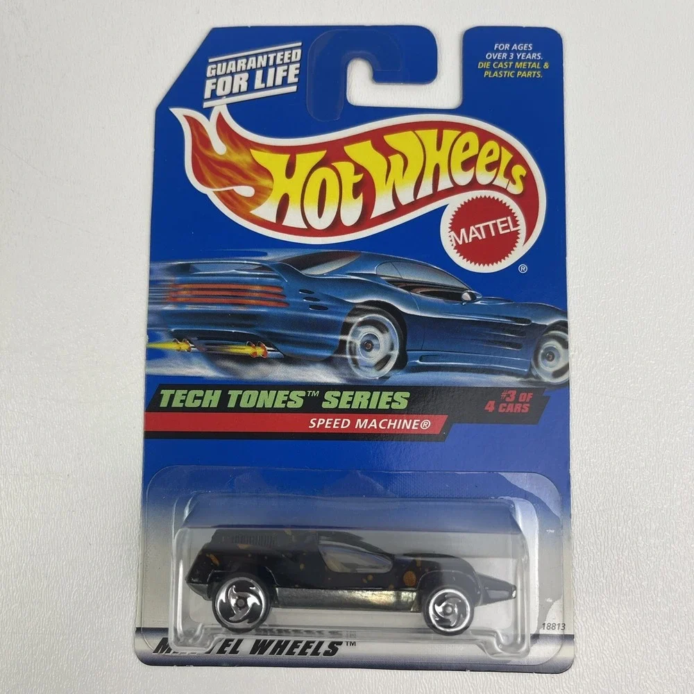 1998 Hot Wheels 747 Tech Tones Series 3 Of 4 Speed Machine Mattel